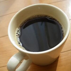 ほっこりした甘さの黒糖コーヒー☆